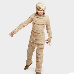 Kids’ size 4-7 mummy Halloween costume!!